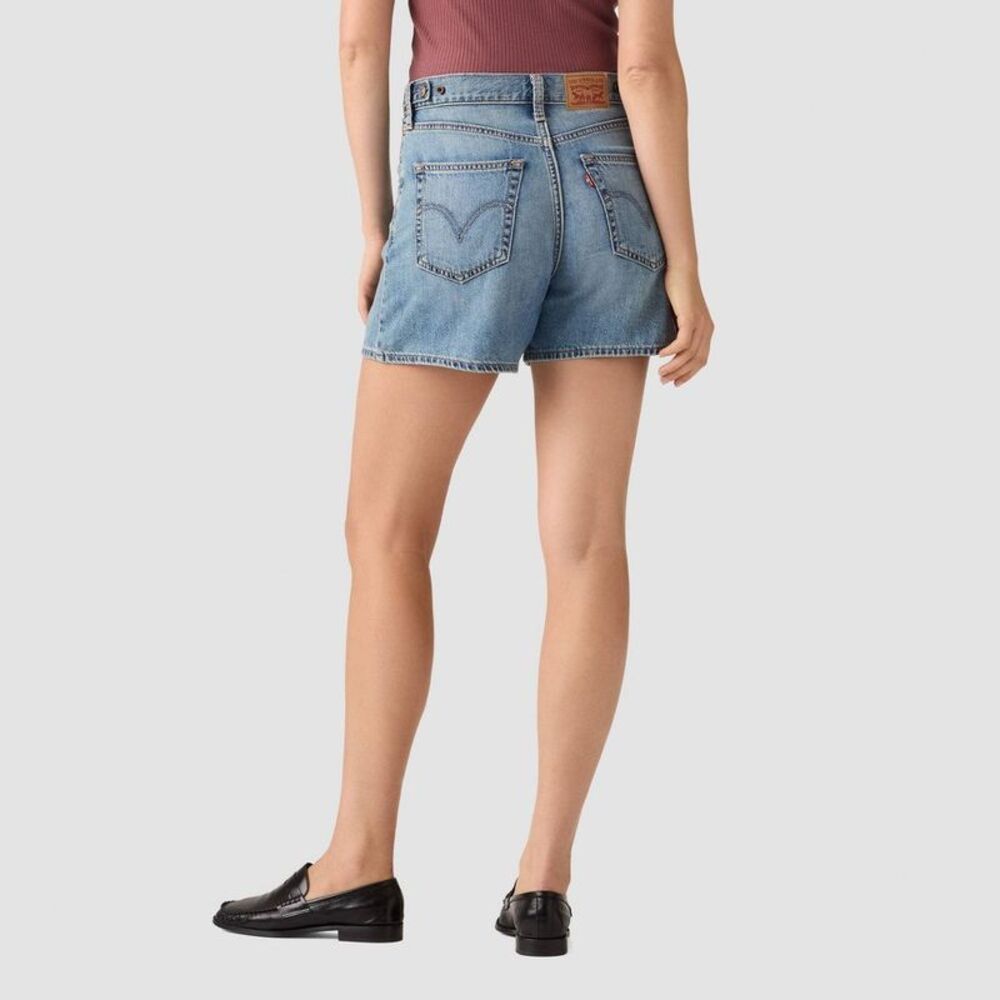 Levi's Light Blue Denim Jean Shorts - Picture 2 of 5